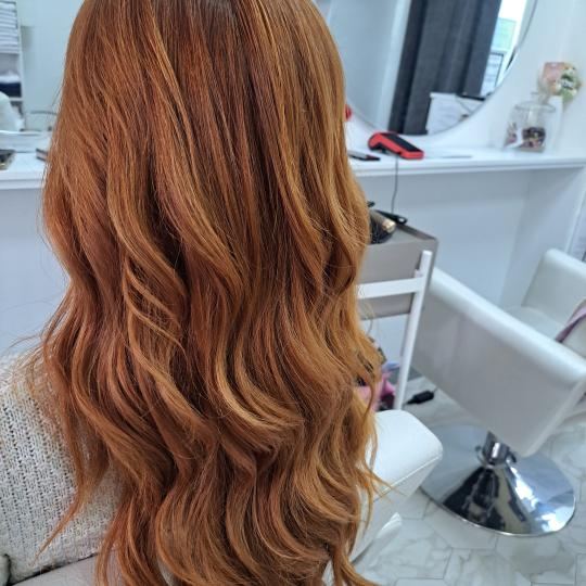 Bella Tajs #beograd Feniranje i stilizovanje Feniranje na talase - duga kosa