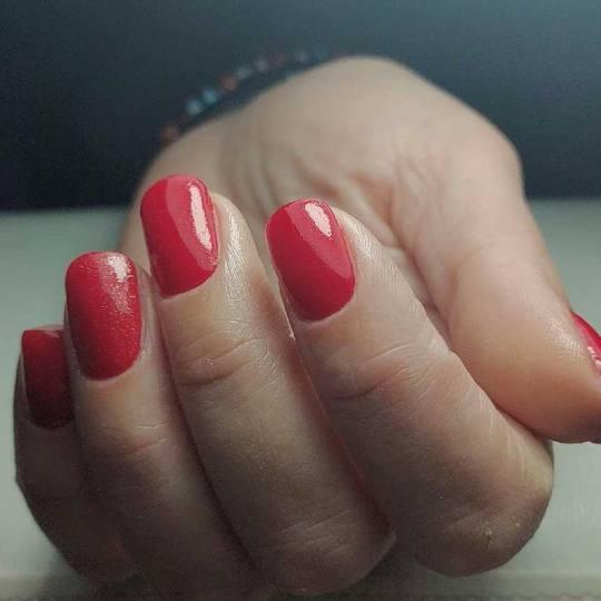 Salon Klinik #beograd Manikir Ruski manikir + ojačavanje rubber bazom - S dužina