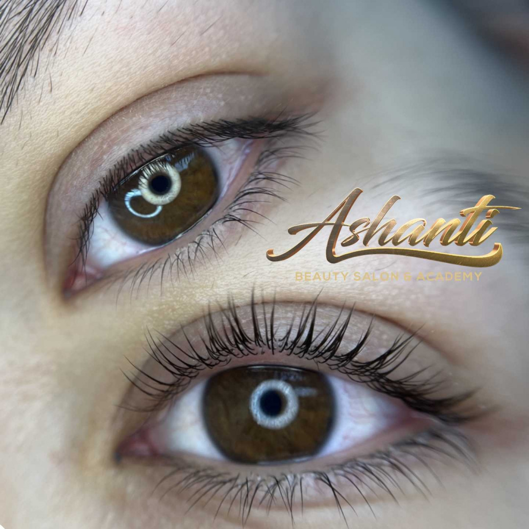 Ashanti Beauty Salon & Academy #beograd Trepavice Lash lift + farbanje trepavica