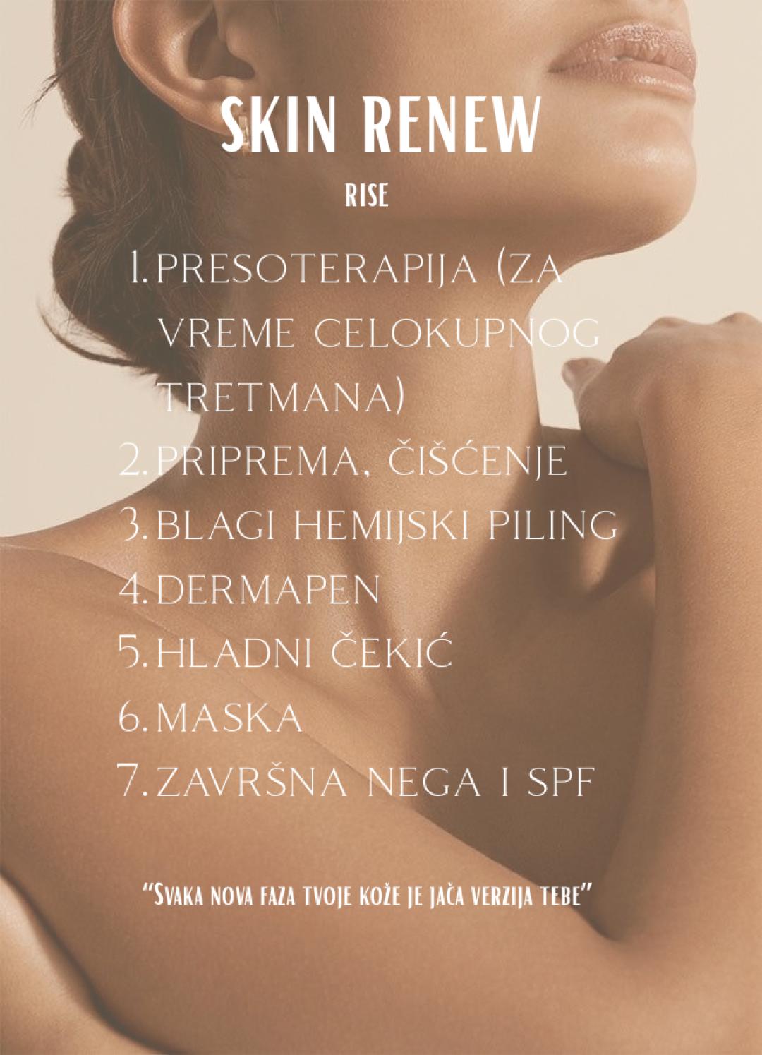 Skin renew - Mine beauty concept, Niš Tretman lica Lice Tretman lica, Niš, Medijana