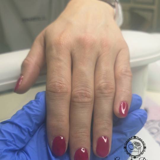 Gospođica Draga #novisad Ojačavanje noktiju Ojačavanje noktiju rubber bazom ✨ Ojačavanje nokti