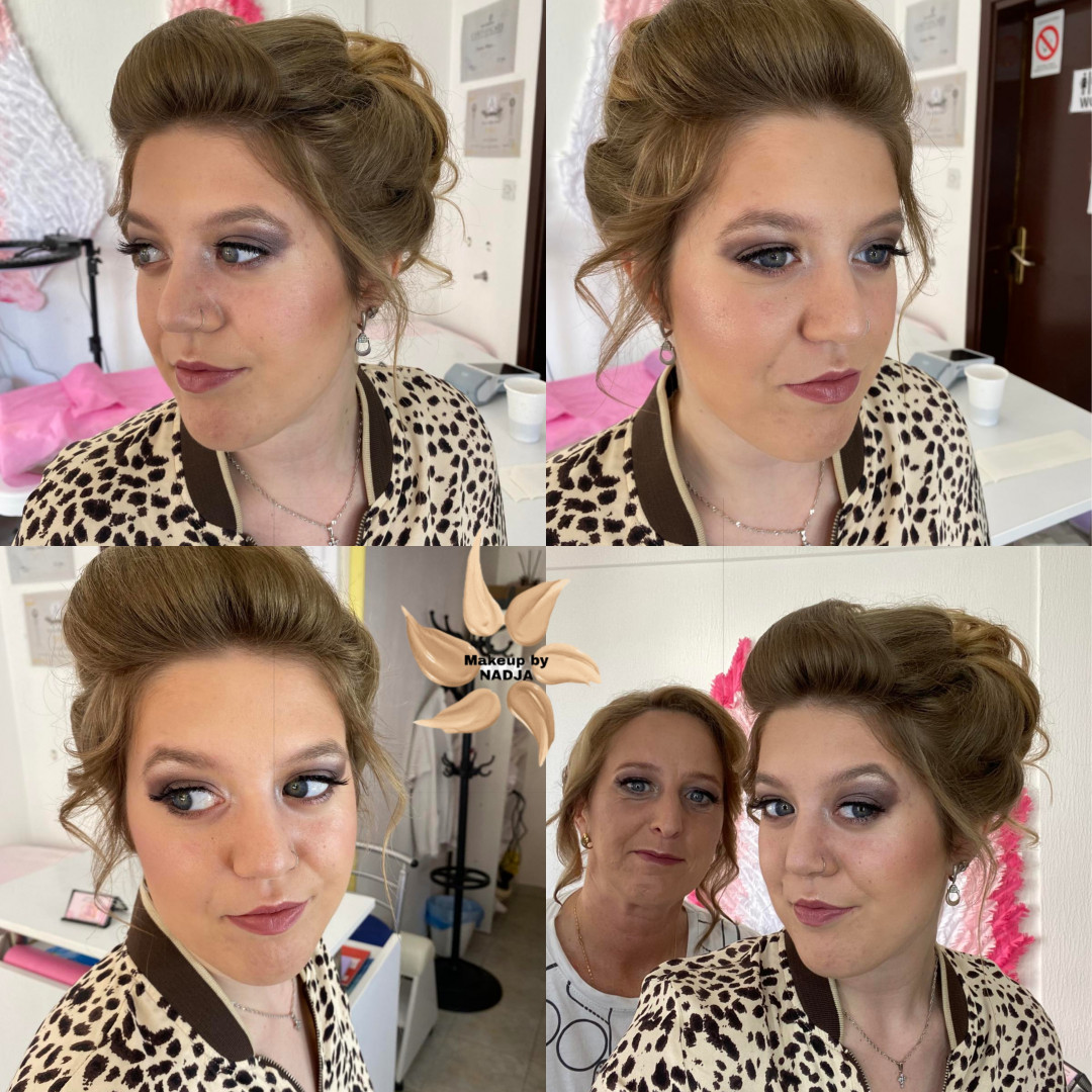 Vali&Nađa #novisad Make-up / šminkanje Šminka za specijalne prilike