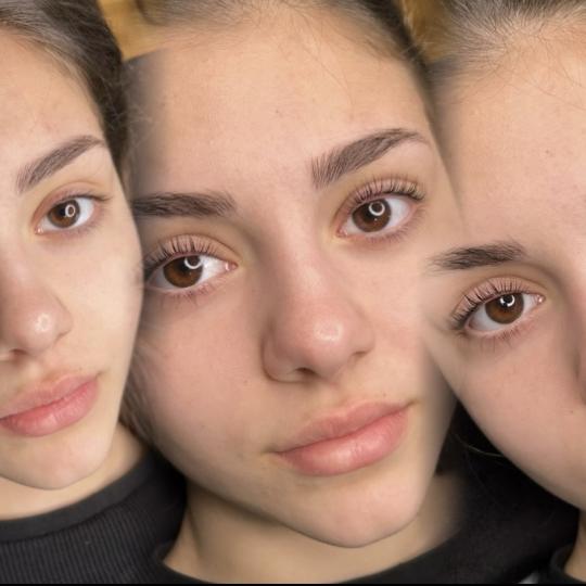 La Hermosa Beauty Studio #beograd Trepavice Lash lift + farbanje trepavica