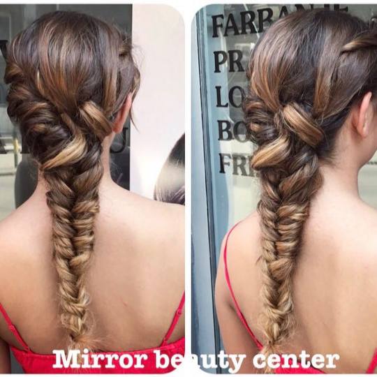 Mirror Beauty Centar #beograd Svečane i frizure za svadbu