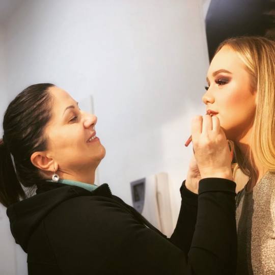GM Beauty studio #beograd Make-up / šminkanje Profesionalno šminkanje + veštačke trepavice