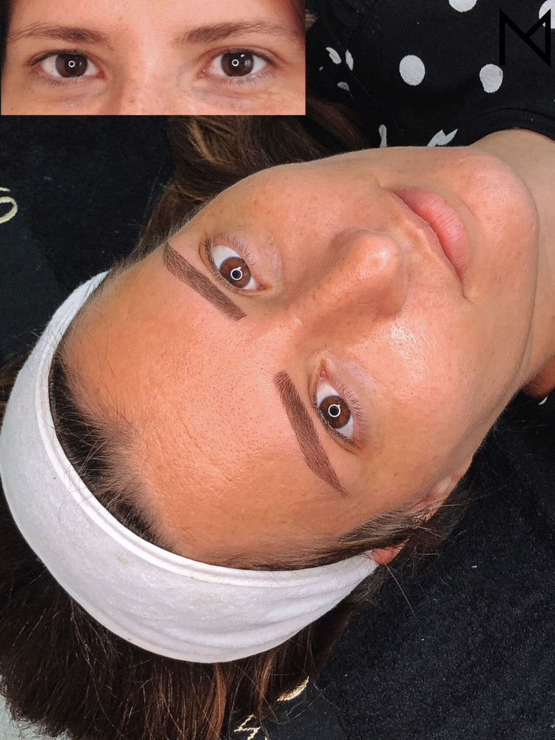 Mademoiselle Beauty #beograd Obrve Microblading obrva