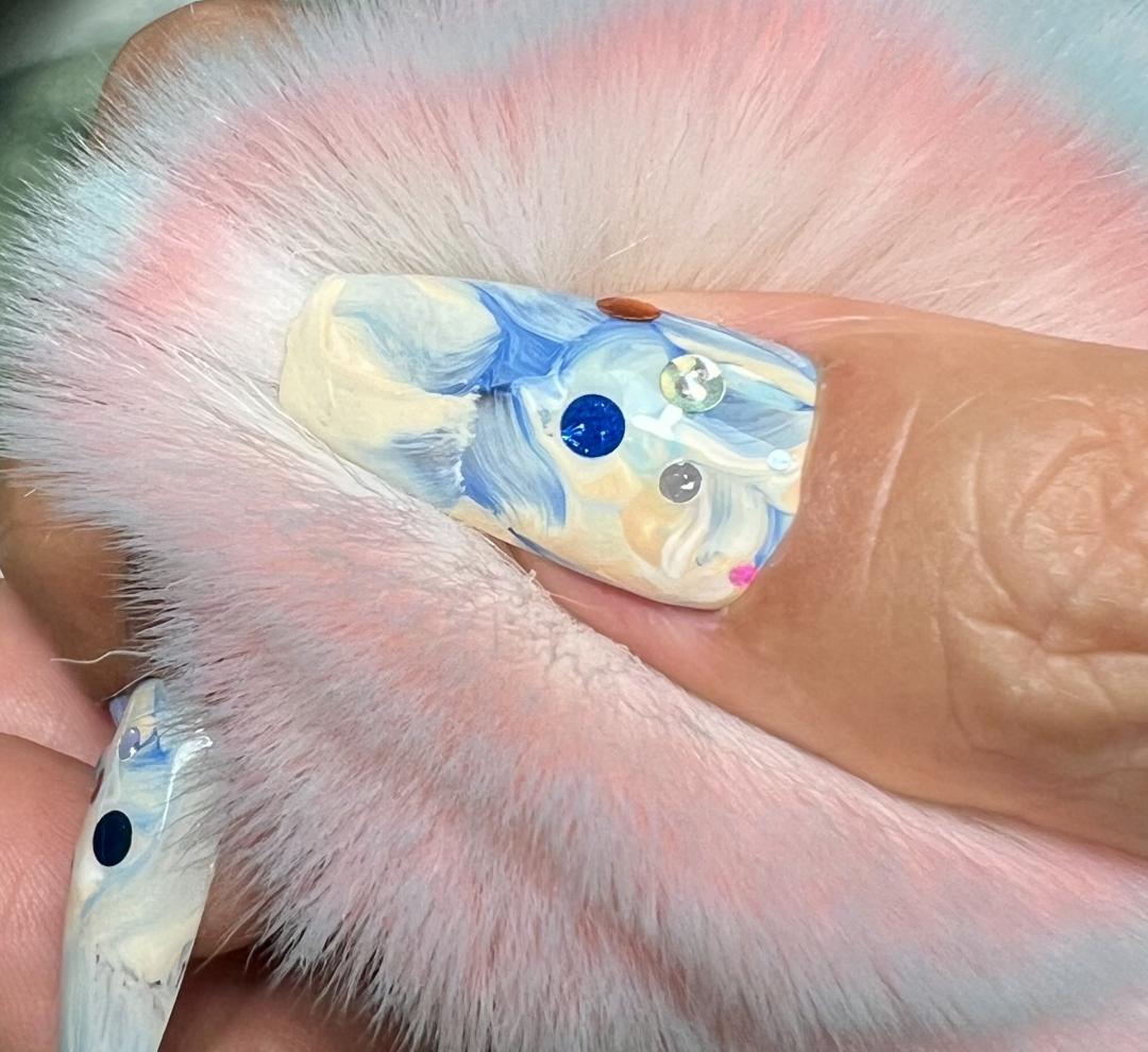 Nail art - jednostavan - Pupuxfufu, Beograd Ukrašavanje noktiju Nokti Ukrašavanje noktiju, Beograd, Banovo brdo