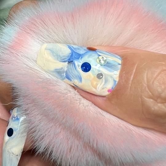Pupuxfufu #beograd Ukrašavanje noktiju Nail art - jednostavan