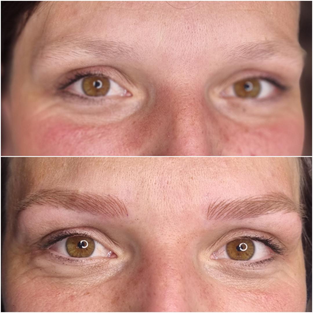 Manja pmu & beauty studio #pancevo Trajna šminka Trajna šminka obrva - hairstroke