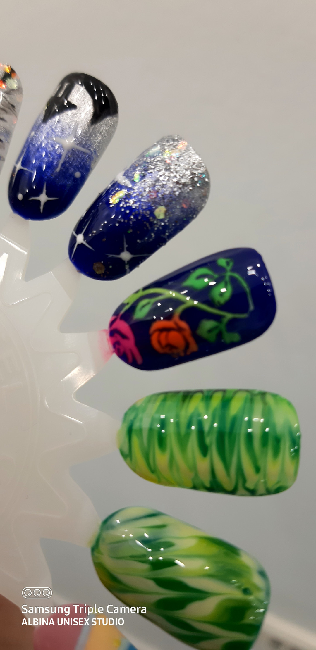 Albina Unisex Studio Lepote #temerin Ukrašavanje noktiju Nail art - 1 nokat