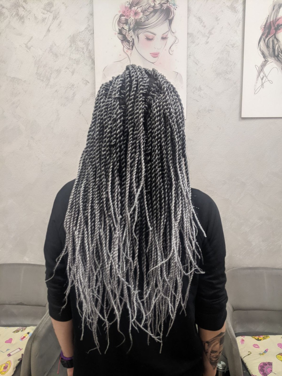 MM Twins #nis Uvijanje, lokne i talasi Afričke lokne - ekstra duga kosa