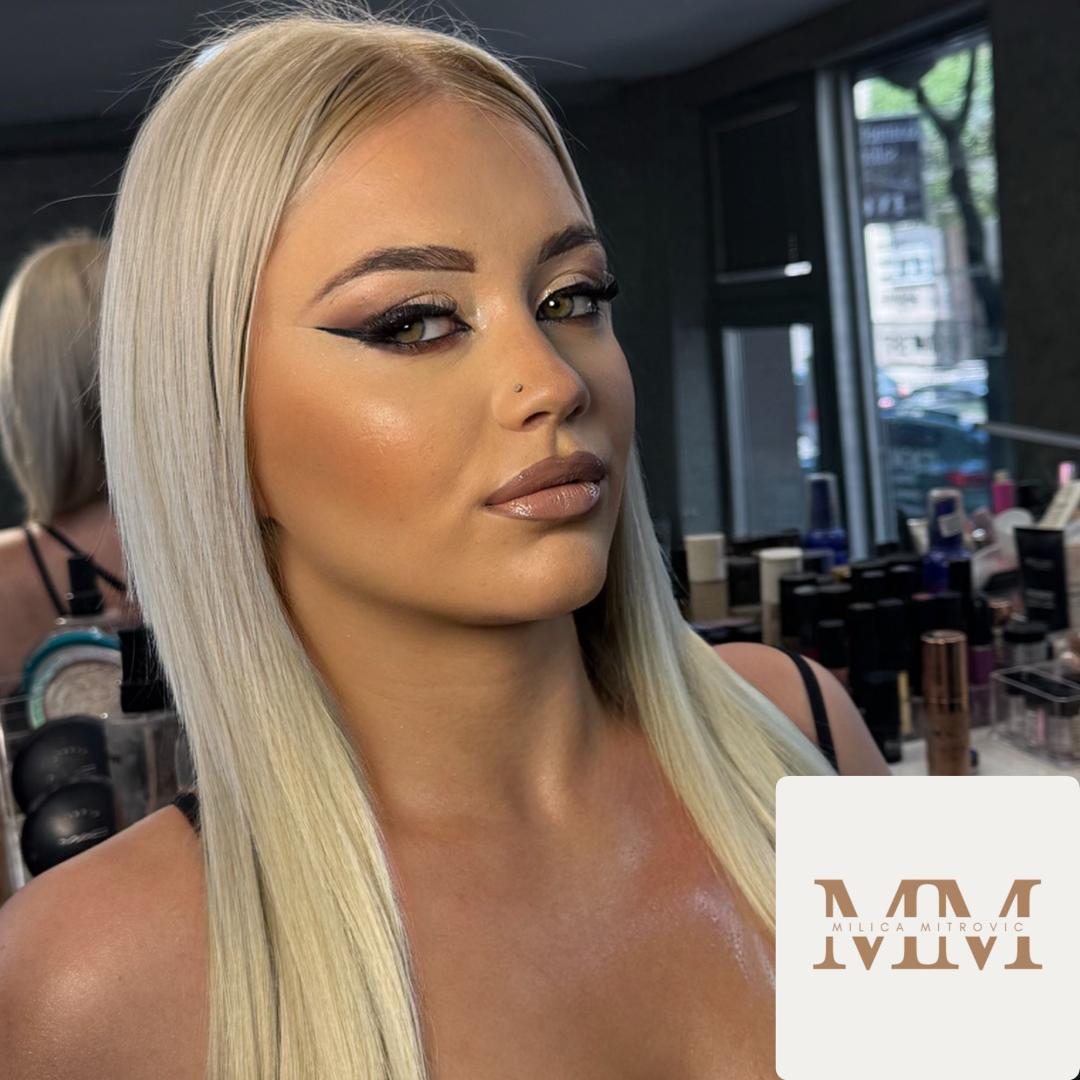 Profesionalna večernja / dnevna šminka - sa trepavicama - Beauty by Ivona Plus, Niš Make-up / šminkanje Lice Make-up / šminkanje, Niš, Medijana