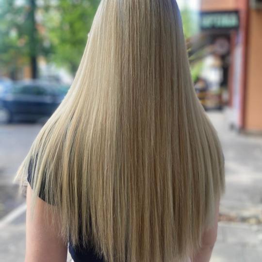 Nega i lepota NS 1 #novisad Pramenovi Balayage paket: pramenovi + preliv + šišanje + feniranje - e