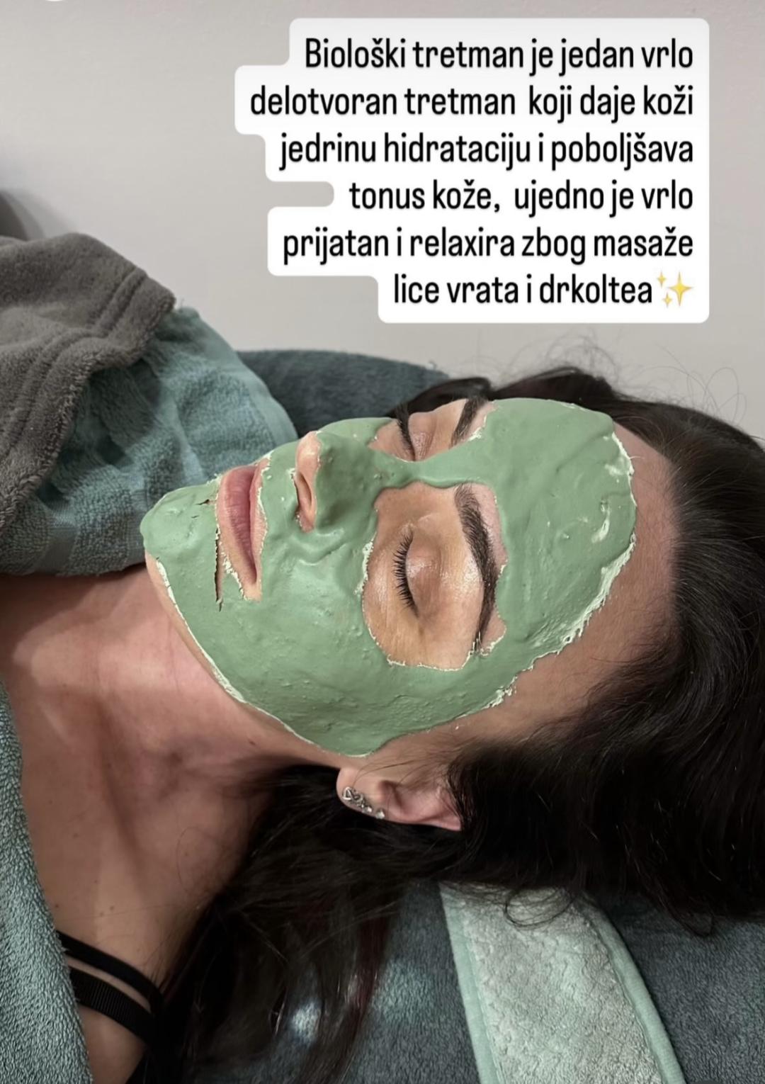 Biološki tretman lica - Petra beauty concept, Beograd Tretman lica Lice Tretman lica, Beograd, Vračar, Čubura, Crveni krst