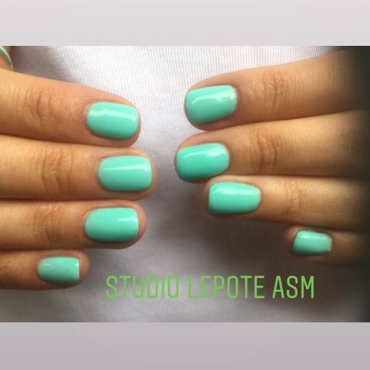 Studio lepote ASM #beograd Gel lak Manikir + gel lak