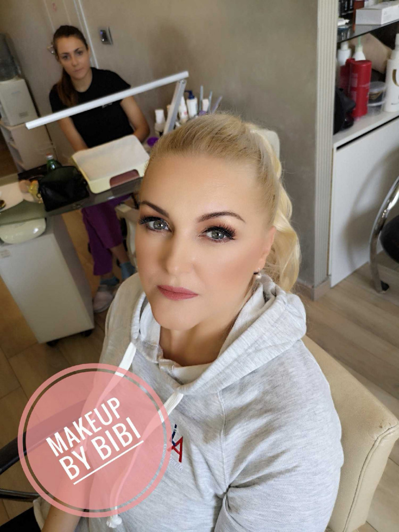 Bibi beauty centar #beograd Make-up / šminkanje Profesionalno šminkanje + veštačke trepavice