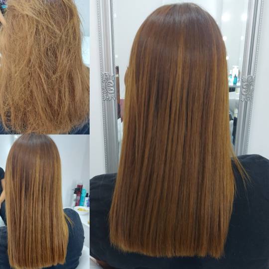 Beauty by Sanja #novisad Keratinski tretmani Keratinsko ispravljanje kose - duga kosa srednje gustin