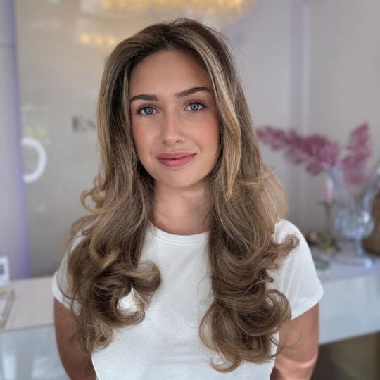 Esthetique Privé #beograd Ombre, sombre, balayage Balayage +preliv+ šišanje + feniranje