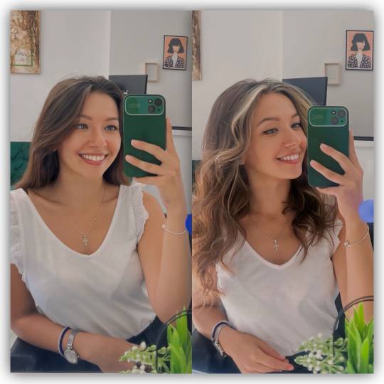 Atelje Glossy Hair #beograd Pramenovi Pramenovi na foliju - duga kosa