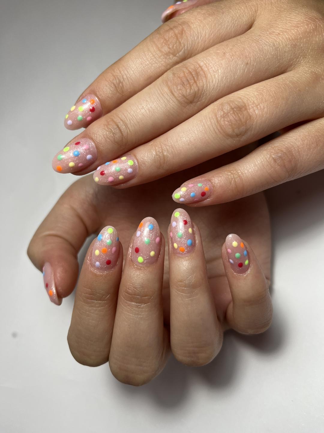 Princess beauty #nis Ojačavanje noktiju Korekcija ojačavanja noktiju gelom - S dužina