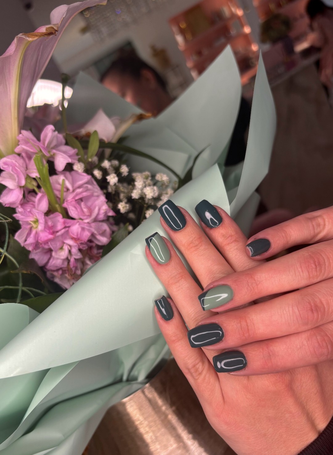 aBeauty Salon Lepote #beograd Ojačavanje noktiju KOREKCIJA NOKTIJU (naš rad)