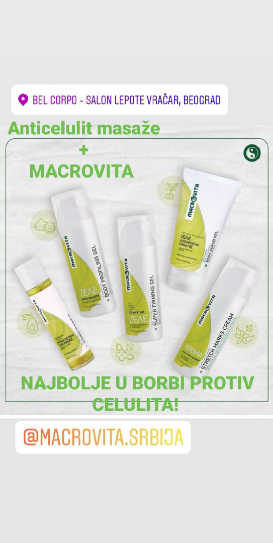 Bel Corpo #beograd Tretman lica Macrovita tretman - lice + vrat + dekolte