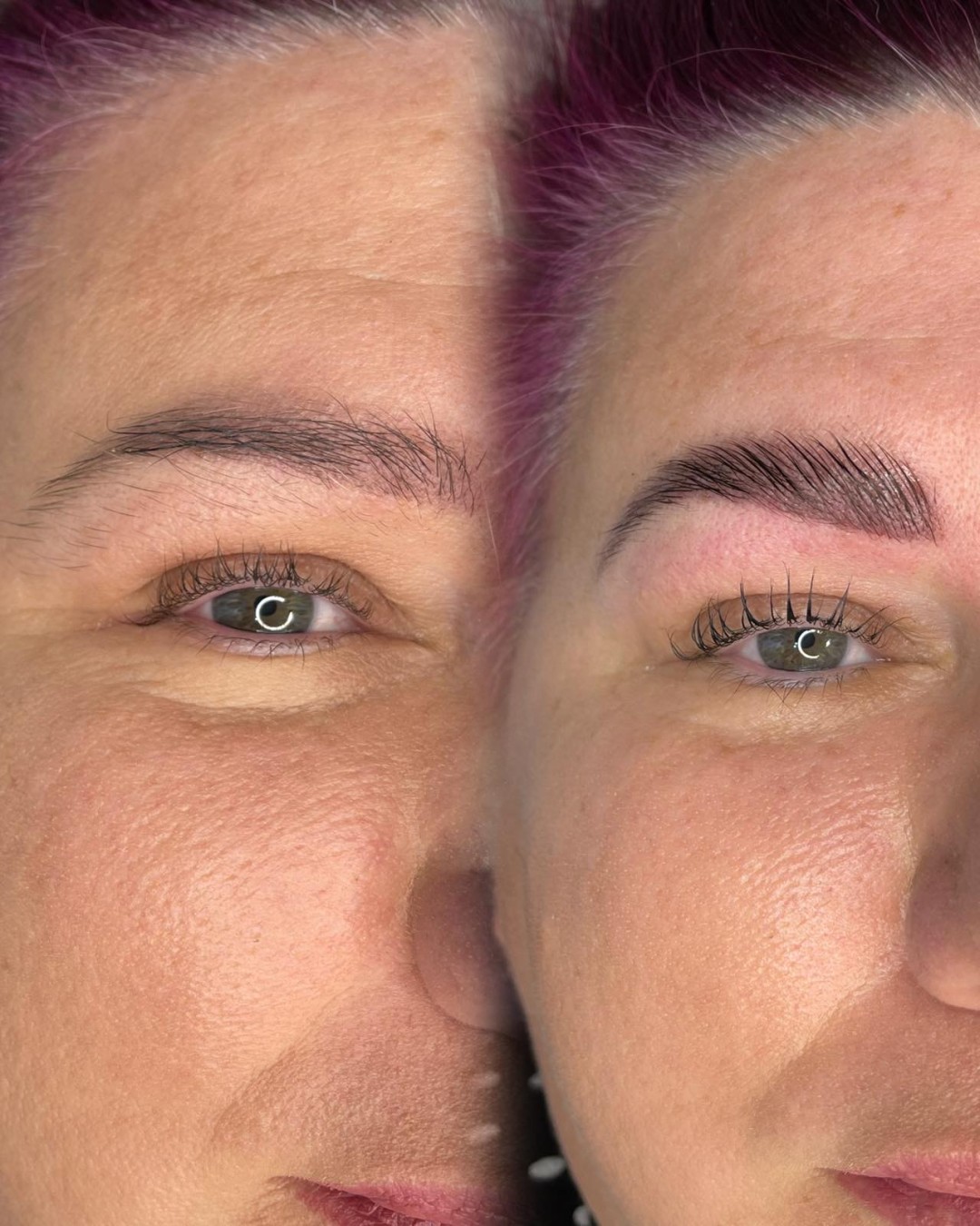 Zeta #beograd Trepavice Lash lift + brow lift
