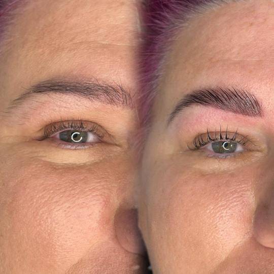 Zeta #beograd Trepavice Lash lift + brow lift