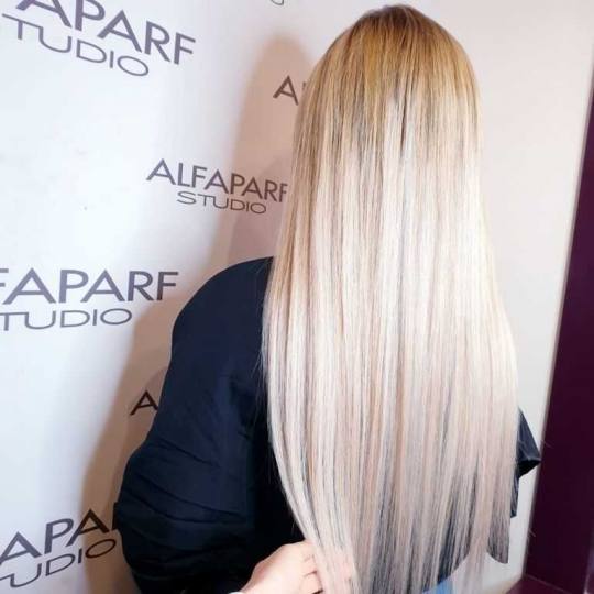 Alfaparf Studio Ada Mall #beograd Nadogradnja kose Nadogradnja kose keratinom / mikroring tehnikom -