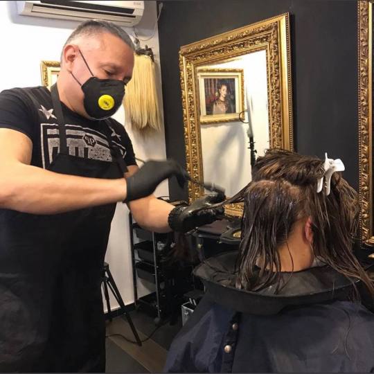 Baroque #beograd Keratinski tretmani Keratinsko ispravljanje kose - kosa srednje dužine