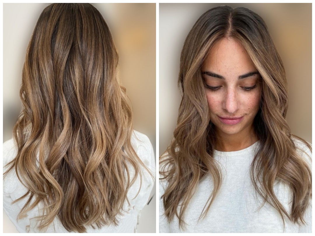 Emaleon #stara-pazova Ombre, sombre, balayage Balayage - duga kosa+šišanje i feniranje
