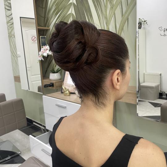 BeautyFull Studio Lepote #novisad Svečane i frizure za svadbu Svečana frizura - ekstra duga kosa V