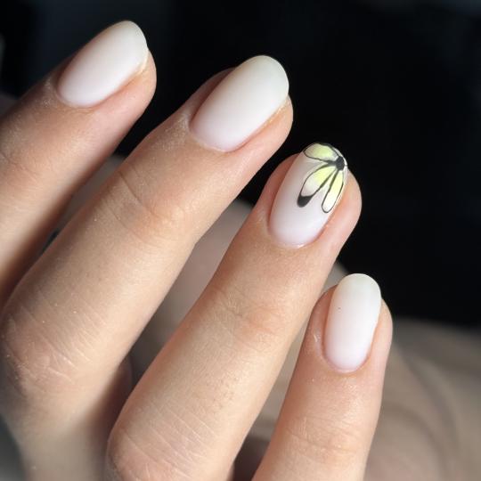 Mask #beograd Ojačavanje noktiju Korekcija / ojačavanje prirodnih noktiju rubber bazom - S dužina