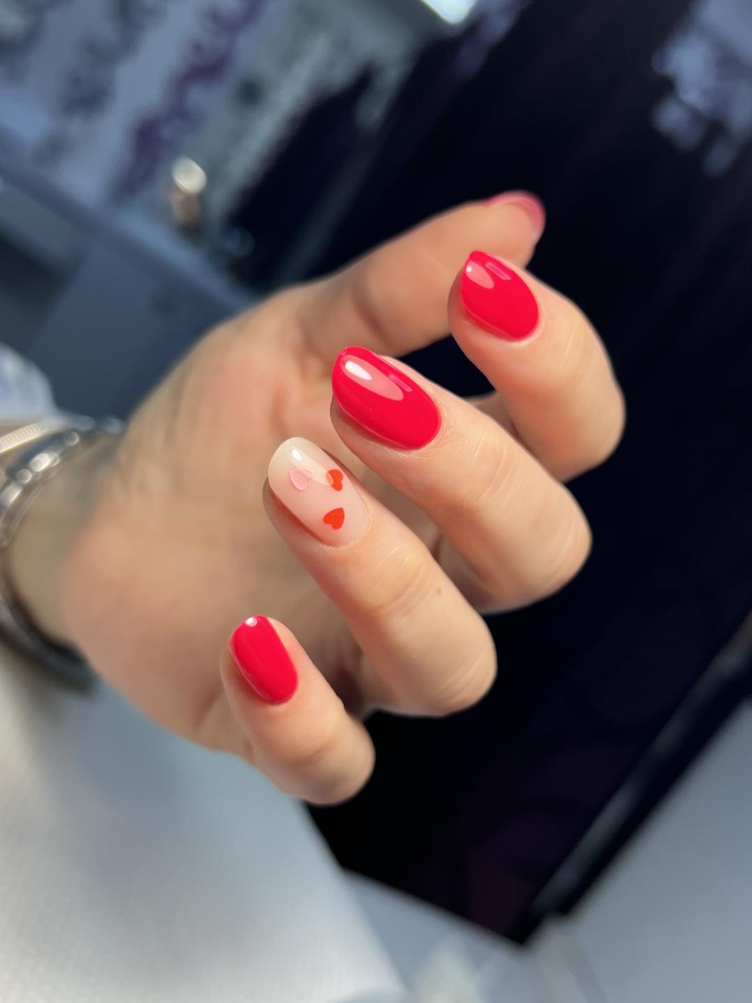 Mask #beograd Ojačavanje noktiju Korekcija / ojačavanje prirodnih noktiju rubber bazom - S dužina