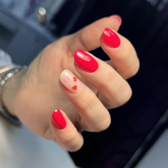 Mask #beograd Ojačavanje noktiju Korekcija / ojačavanje prirodnih noktiju rubber bazom - S dužina