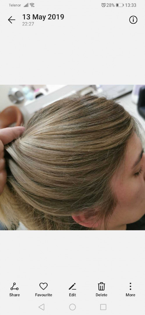 Cecix #beograd Ombre, sombre, balayage Nijansiranje cele dužine kose sa prelivom - polu duga kosa