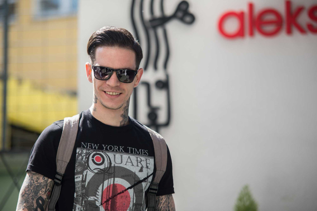 Aleksandar Team #beograd Muško šišanje Muško šišanje makazama + mašinicom - top stilista