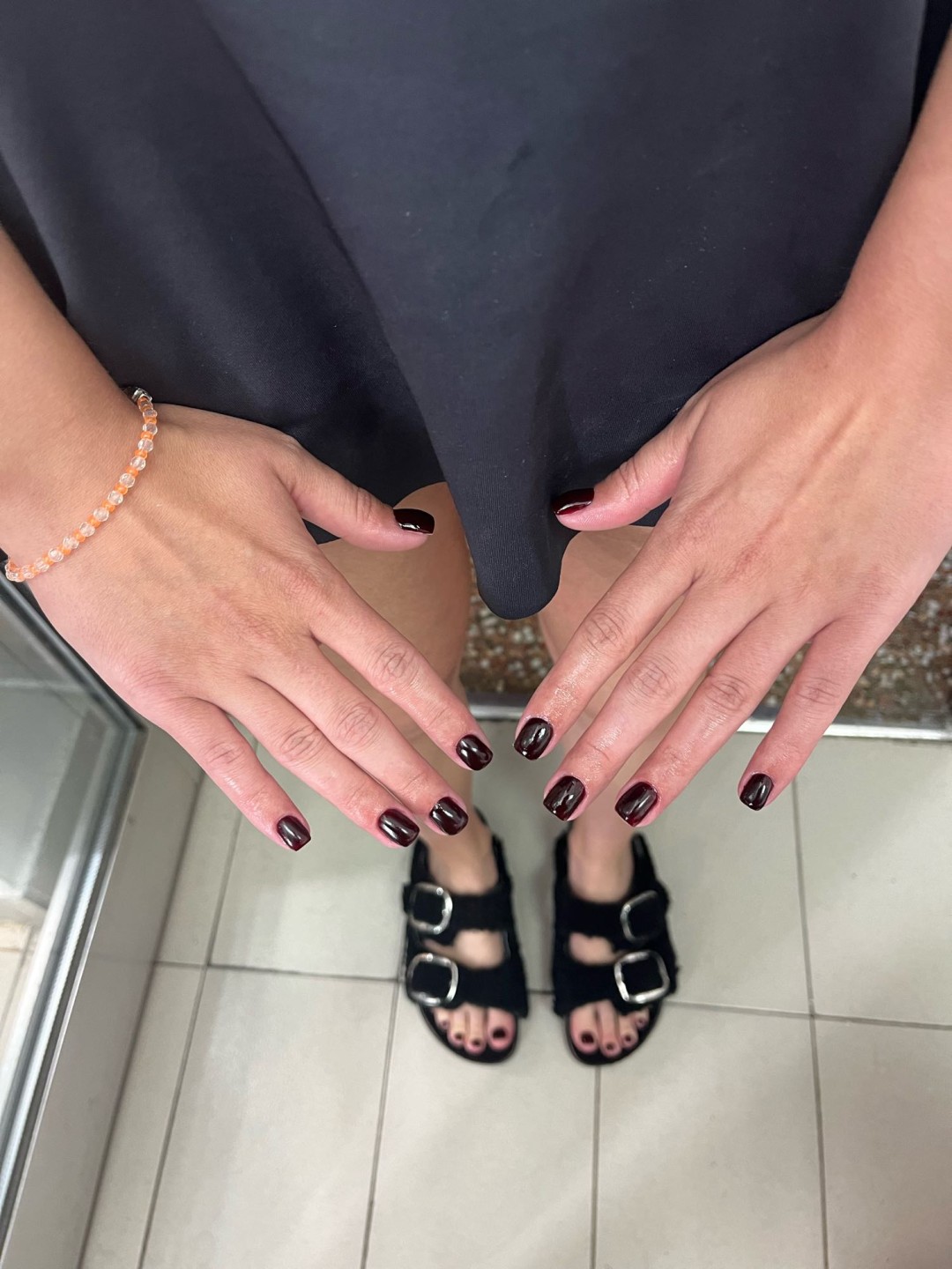 Estetic Studio 7 #beograd Izlivanje noktiju Korekcija izlivanja noktiju gelom - S dužina