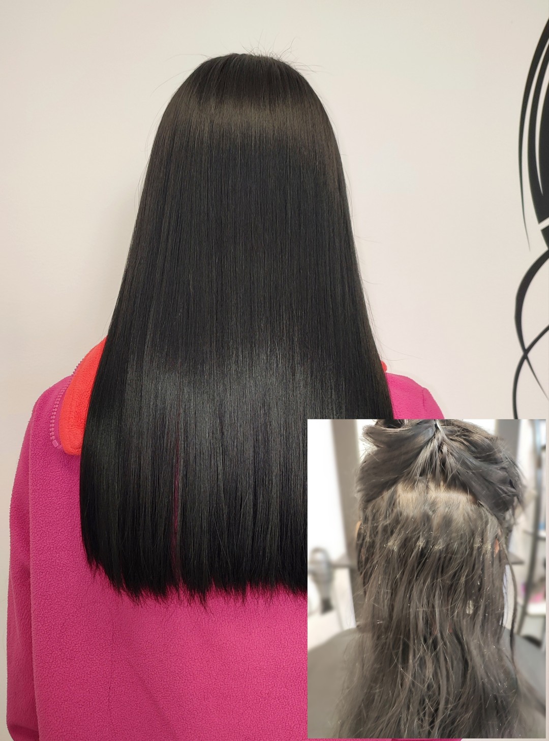 Infinity Hair #novisad Nadogradnja kose Skidanje nadogradnje & Tretman za negu & Feniranje & Skraćivanje krajeva