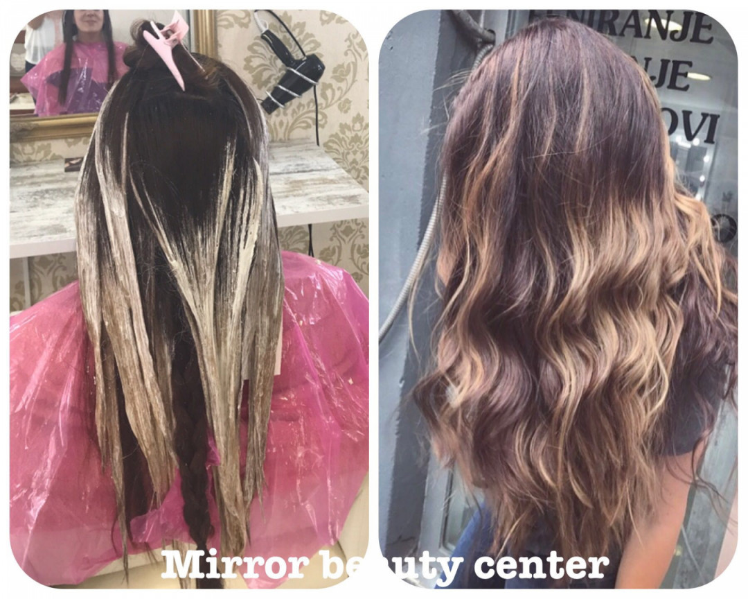 Mirror Beauty Centar #beograd Ombre, sombre, balayage