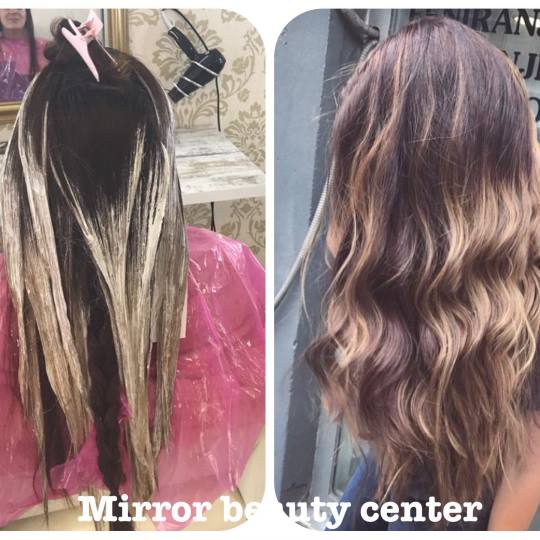 Mirror Beauty Centar #beograd Ombre, sombre, balayage