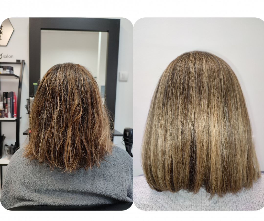Infinity Hair #novisad Feniranje i stilizovanje Feniranje na ravno - duga kosa (do lopatica)