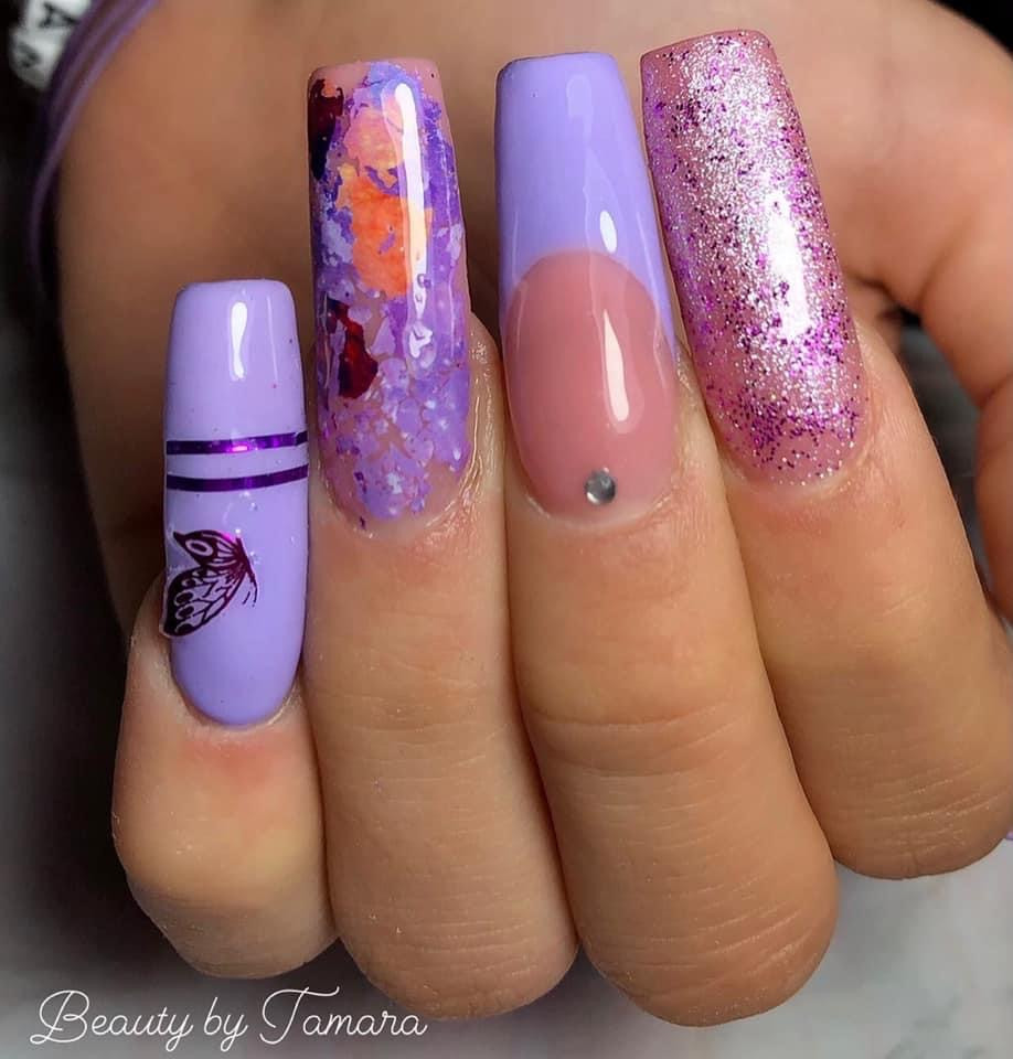 Beauty by Tamara #beograd Izlivanje noktiju Izlivanje noktiju gelom - L dužina