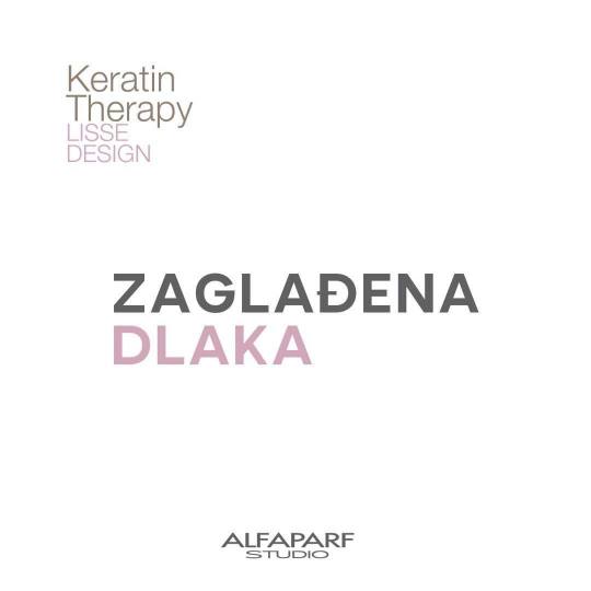 Alfaparf Studio #beograd Nega i ojačavanje kose Ispravljanje kose keratinom + šampon + regenerator