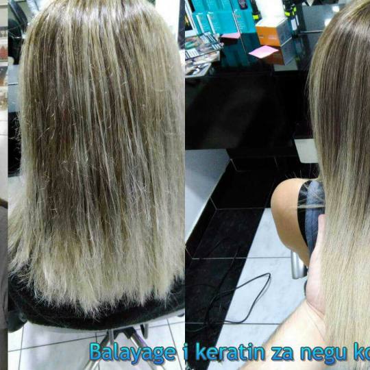 Headroom #beograd Keratin I balayage