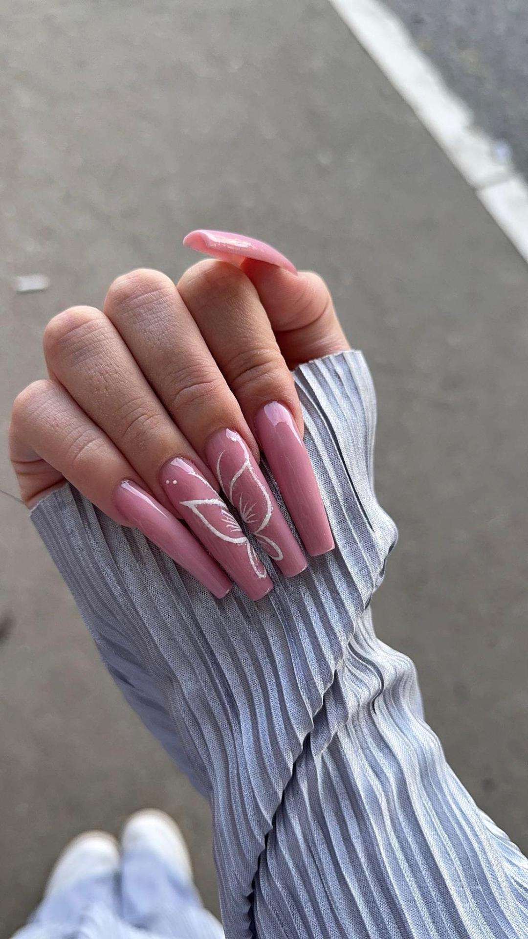 Safir Beauty Lounge #beograd Korekcija noktiju Korekcija noktiju - L dužina