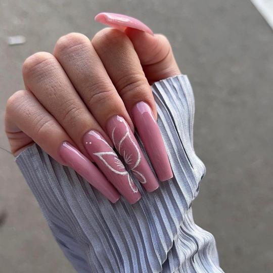 Safir Beauty Lounge #beograd Korekcija noktiju Korekcija noktiju - L dužina