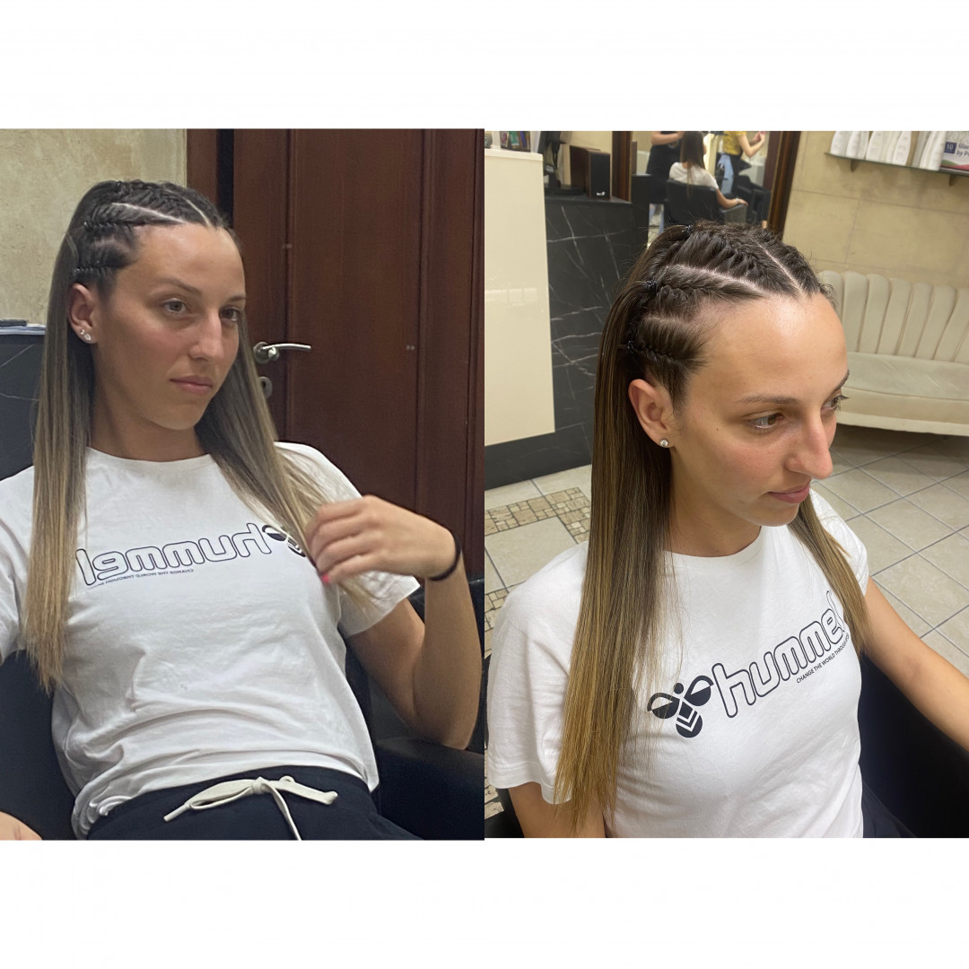 Glam Hair by Pro Team #beograd Pletenice, kike, punđe Pletenice - dve