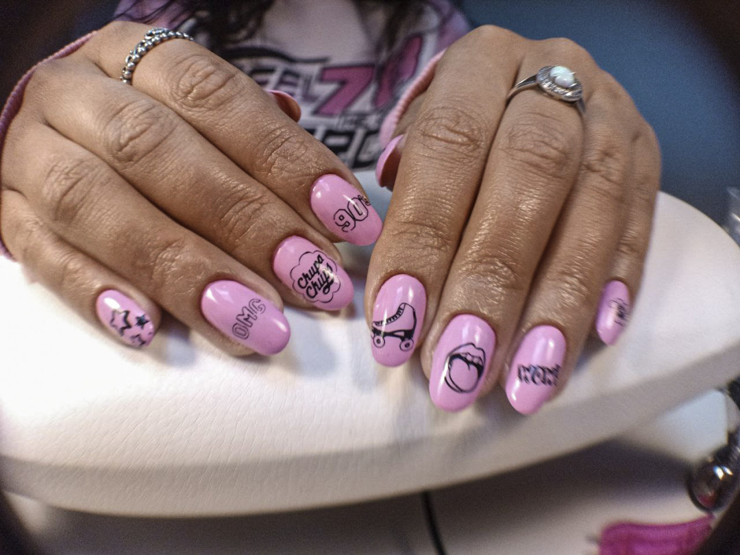 Arca Nailbar #beograd Ukrašavanje noktiju Dizajn stemping - dodatak uz uslugu