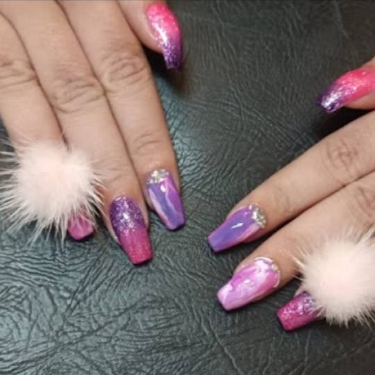 Nail Studio MPN #beograd Izlivanje noktiju Korekcija izlivanja noktiju gelom - rad salona Slozeniji 